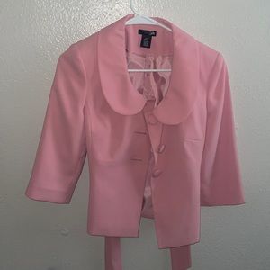East 5th peach vintage blazer